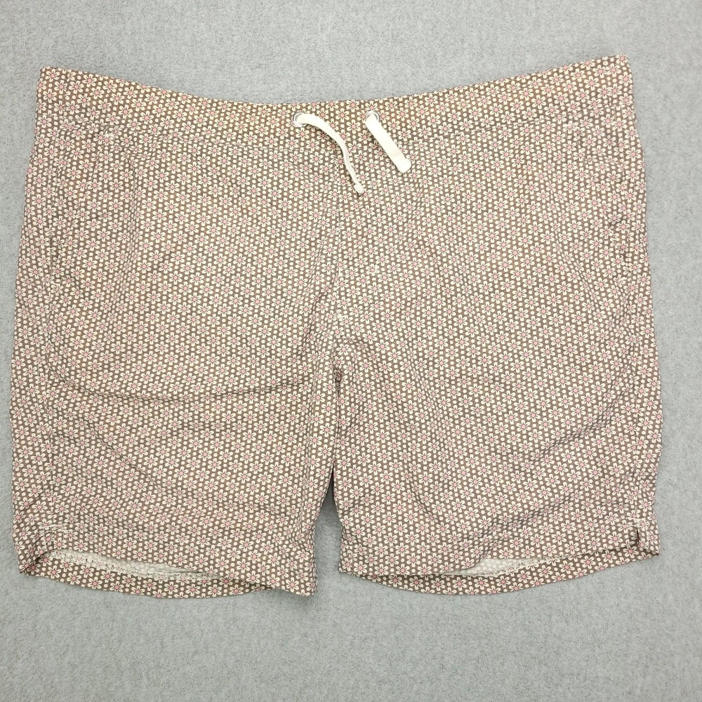 Johnnie-O Men's Floral Swim Trunks‎ Shorts Board Shorts Drawstring Waist XL